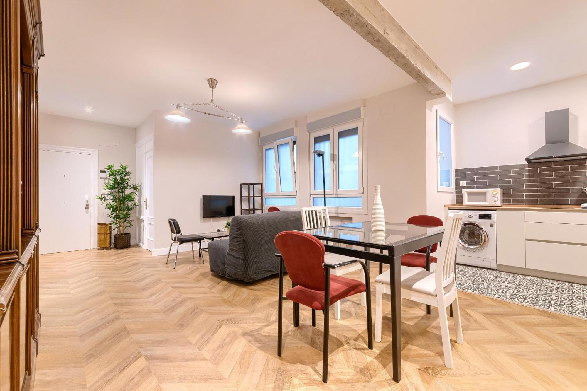 Euskalduna, Vivienda Turistica Moderna Y Renovado بلباو المظهر الخارجي الصورة
